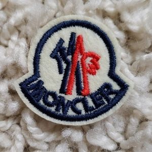 Moncler iron on patch for Jacket hat Parka men wom